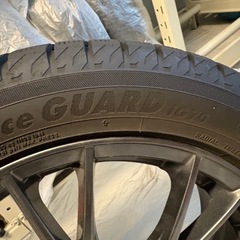 スタッドレスタイヤと16インチホイール　195/50R16 の画像