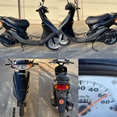 ⭐️AF34ディオ快速2スト⭐️セルモーター・バッテリー・プラグ・ミラー新品交換⭐️50cc原付スクーター⭐️の画像