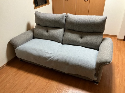 ニトリ nitori 電動リクライニングソファ 3人掛け ピュール