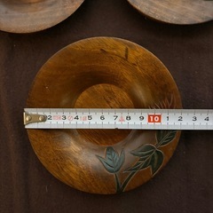 茶托　小皿　花柄　5枚まとめの画像