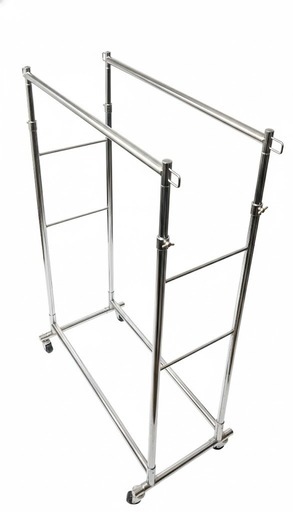 スチールラックハンガーラック (鳥居) 東大前の収納家具《スチール