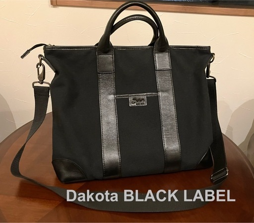 Dakota BLACK LABEL ビジネスバッグ ブラック