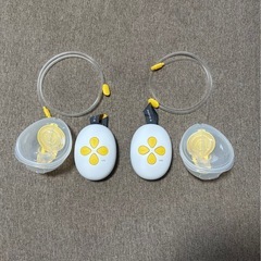 メデラ　電動搾乳機Solo Hands free×2 おまけつきの画像