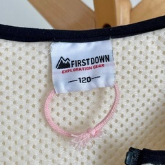 #1 子供服　ファースト ダウン 120サイズ　アウター　ボア　中古の画像