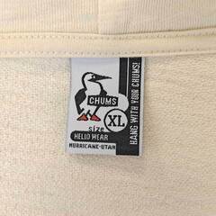 チャムス Keystone Full Zip Parka キーストーン フルジップ パーカー XL ナチュラル CH00-1387 メンズ CHUMS 薄手 スウェットパーカーの画像