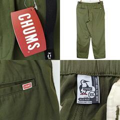 【未使用】チャムス TCクライミングパンツ ロングパンツ TC Climbing Pants XXL オリーブ CH03-1405 メンズ CHUMSの画像