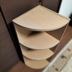 カラーボックス　コーナータイプの画像