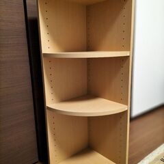 カラーボックス　コーナータイプの画像