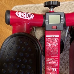 健康ステッパーナイスディ　レッドの画像