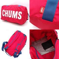 [未使用] チャムス Recycle CHUMS Small 2Way Boston リサイクルチャムススモール2ウェイボストン レッド CH60-3218 CHUMSの画像