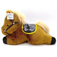 [非売品] 戸崎圭太騎手 直筆サイン入り 優勝記念 特大ぬいぐるみ JRA 中山馬主協会の画像