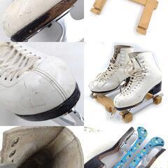 フィギュアスケート靴 ブレード(ジョン ウィルソン CORONATION ACE コロネーション エース)付 23cmの画像