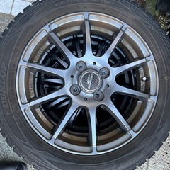 ダンロップ 165/60r15 スノータイヤ 2018年製造の画像