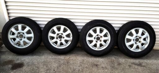 H56A？ パジェロミニ アルミホイール 175/80R15 DUELER H/T 15インチ 5