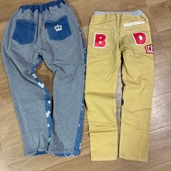 ベビードール　ズボン　140cm 2枚セットの画像