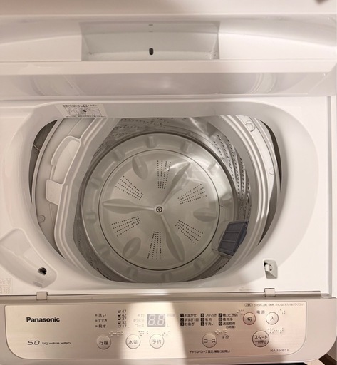 Panasonic 縦型洗濯機 本体 2019年製 ホワイト (あちち) 雲雀丘花屋敷