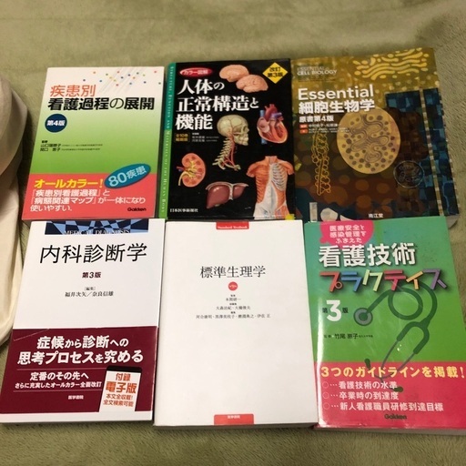 看護、医者、関連参考書