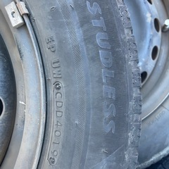 165/70R14 スタッドレスタイヤ ホイールの画像