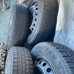 165/70R14 スタッドレスタイヤ ホイールの画像