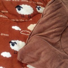 こたつ掛布団（クリーニング済み）の画像