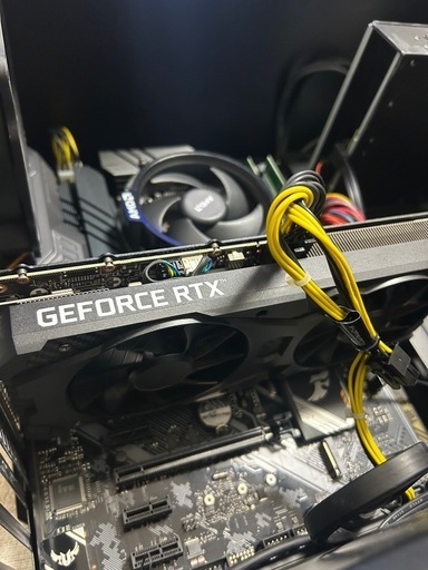 Ryzen5 3600 16GB GALAKURO RTX3060ti SSD 480GB ゲーミングPC 自作
