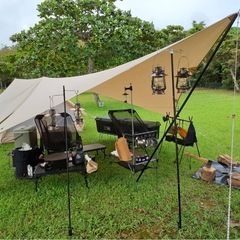 tomount ロッジテント
＋ウィングタープ の画像