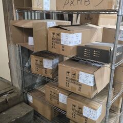 中古スチールラックを無料でお譲りいたしますの画像