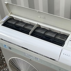 格安！◇シャープ エアコン 14畳用 2018年製 プラズマクラスター 内部洗浄 AY-H40S 取付け可！高圧洗浄済み ! !　ルーバー難ありの画像