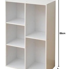 山善フリーボックス ホワイト KGFR-1(WH)現地受け渡しできる方！②の画像