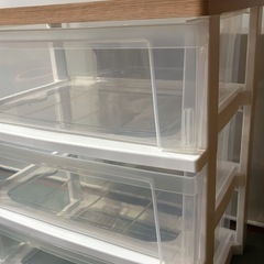 【ほぼ未使用】衣装ケース3段の画像