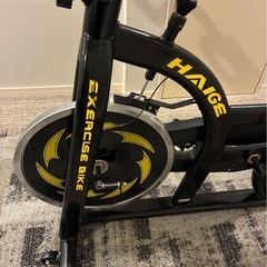 【HAIGE（ハイガー）エアロバイク／スピンバイク】美品・動作良好！の画像
