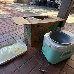 東芝 TOSHIBA もちっ子 餅つき機 AFC-163 動作確認済 昭和レトロの画像