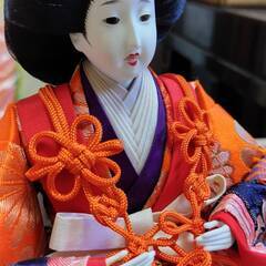 ひな人形一式（七段、古いです）の画像