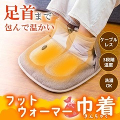 【参考定価価格　4990円】サンコー　フットウォーマーの画像