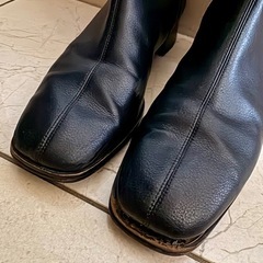 LE TALON ショートブーツ　24cm ブラック　　の画像