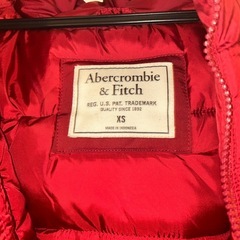 ダウンジャケット  アバクロの画像