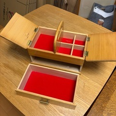 廃棄予定お早めに！裁縫道具箱の画像