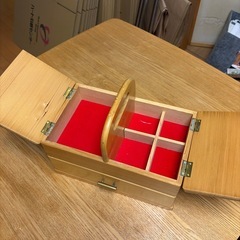 廃棄予定お早めに！裁縫道具箱の画像
