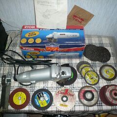 工具機械　中古　リョービ　ジスクグラインダの画像
