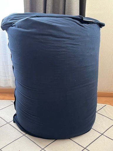 Yogibo ヨギボービーズクッション ネイビー (チョコ) 裾野のソファ