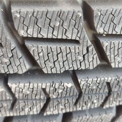 175/80R15 鉄チンホイール 5穴 ハブ径約65ｍｍ 4本 DUNLOP WINTER MAXSJ8 テリオスキッド パジェロミニなどに!!※引き取りまたは指定駅渡しの画像