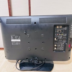 SHARP AQUOS ブラック液晶テレビ　LC-22K90の画像