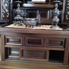 仏壇　仏具の一式の画像