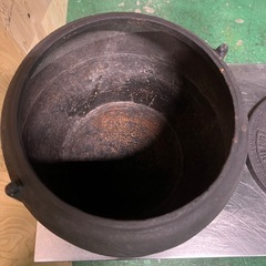 鉄製火消し壺 ①の画像