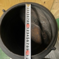 鉄製火消し壺 ①の画像