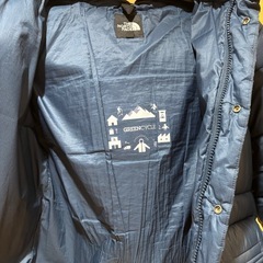 THE NORTH FACE ノースフェイス ダウンジャケット ネイビー 140の画像