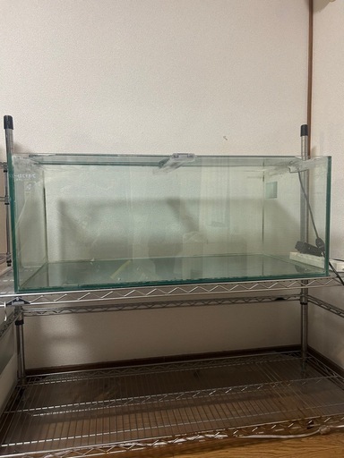 ⭐️コトブキ90cm水槽とスチールラック水槽台⭐️オマケ多数つけます