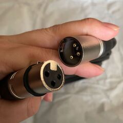 オーディオテクニカ　マイクケーブル　BX3/3.0　黒　未使用品　XLR　3m　audio technica　BLACK　￥3960の画像