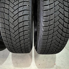 メルセデスベンツ GLCクラス等　smartline PCD112-5穴 X-ICE SNOW SUV ミシュランスタッドレスタイヤ 4本235/60R18 [8Jx18 ET43] 溝あり！の画像
