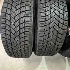 メルセデスベンツ GLCクラス等　smartline PCD112-5穴 X-ICE SNOW SUV ミシュランスタッドレスタイヤ 4本235/60R18 [8Jx18 ET43] 溝あり！の画像